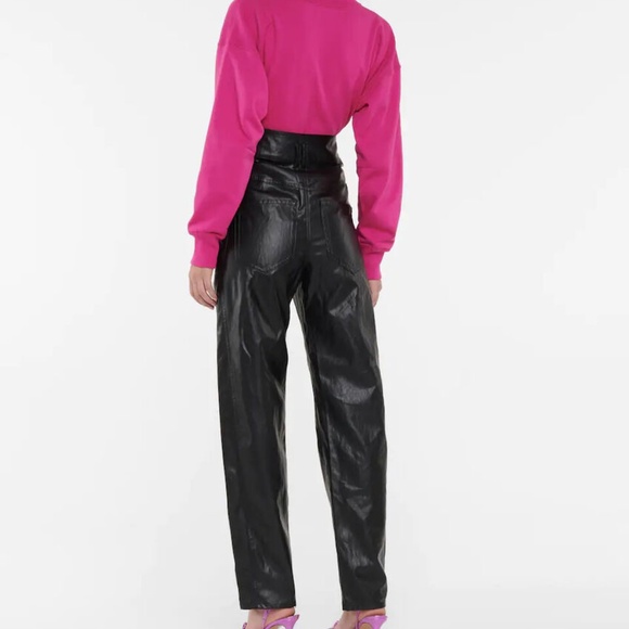 Isabel Marant Étoile | Faux-Leather Tessini Pants | US10 - Picture 2 of 12